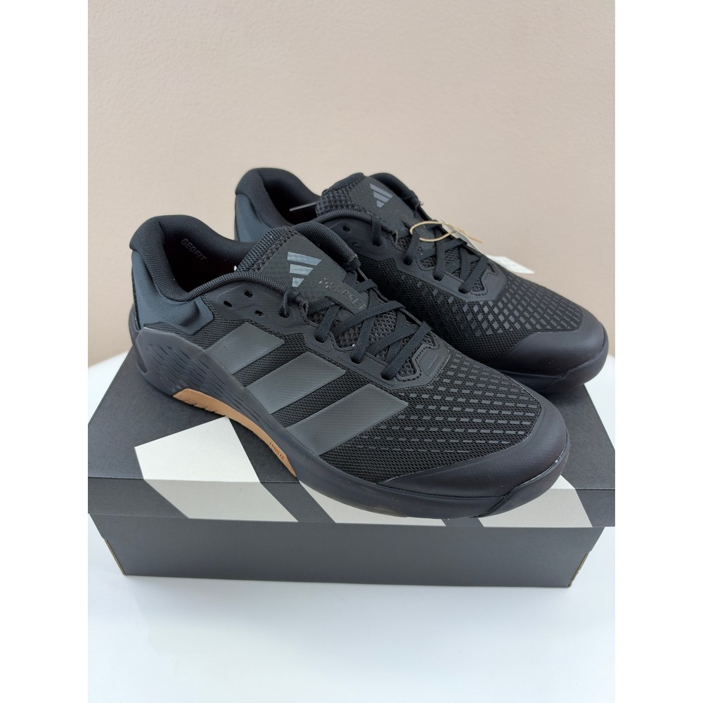 Adidas Dropset 4 Trainer M Mens 10 Black Grey Training Shoes JR4673 New